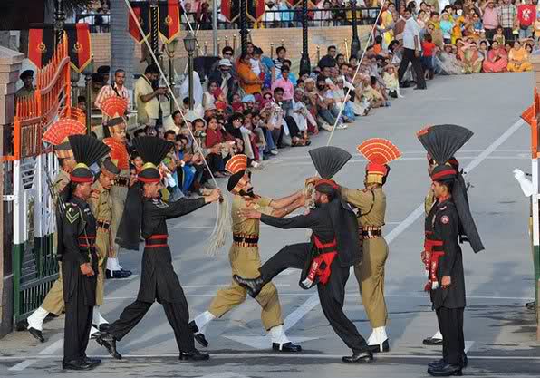 Visit the Wagah Border Ceremony